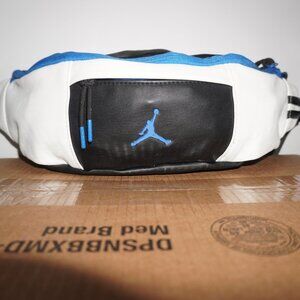 Nike Air Jordan Retro 10 Crossbody Sling Bag 9A0188-459 JUMPANN Black White Blue